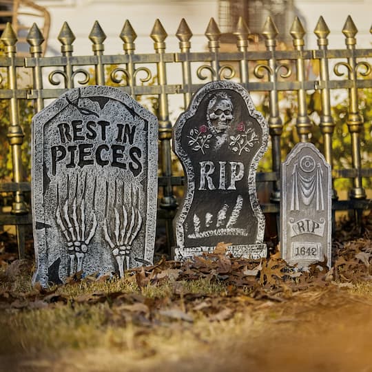 Rest in Pieces Tombstones, 3ct. by Ashland®
